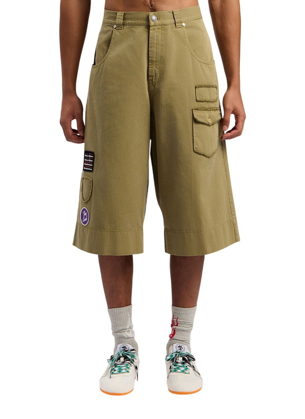 Photo: Palm Angels Military Patch Bermuda Shorts