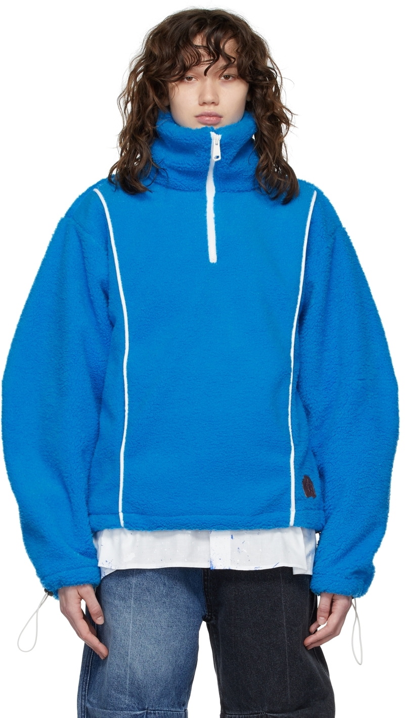 ADER error Blue Fleece Victo Jacket ADER error