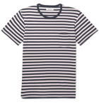 nonnative - Dweller Striped Cotton-Jersey T-Shirt - Navy