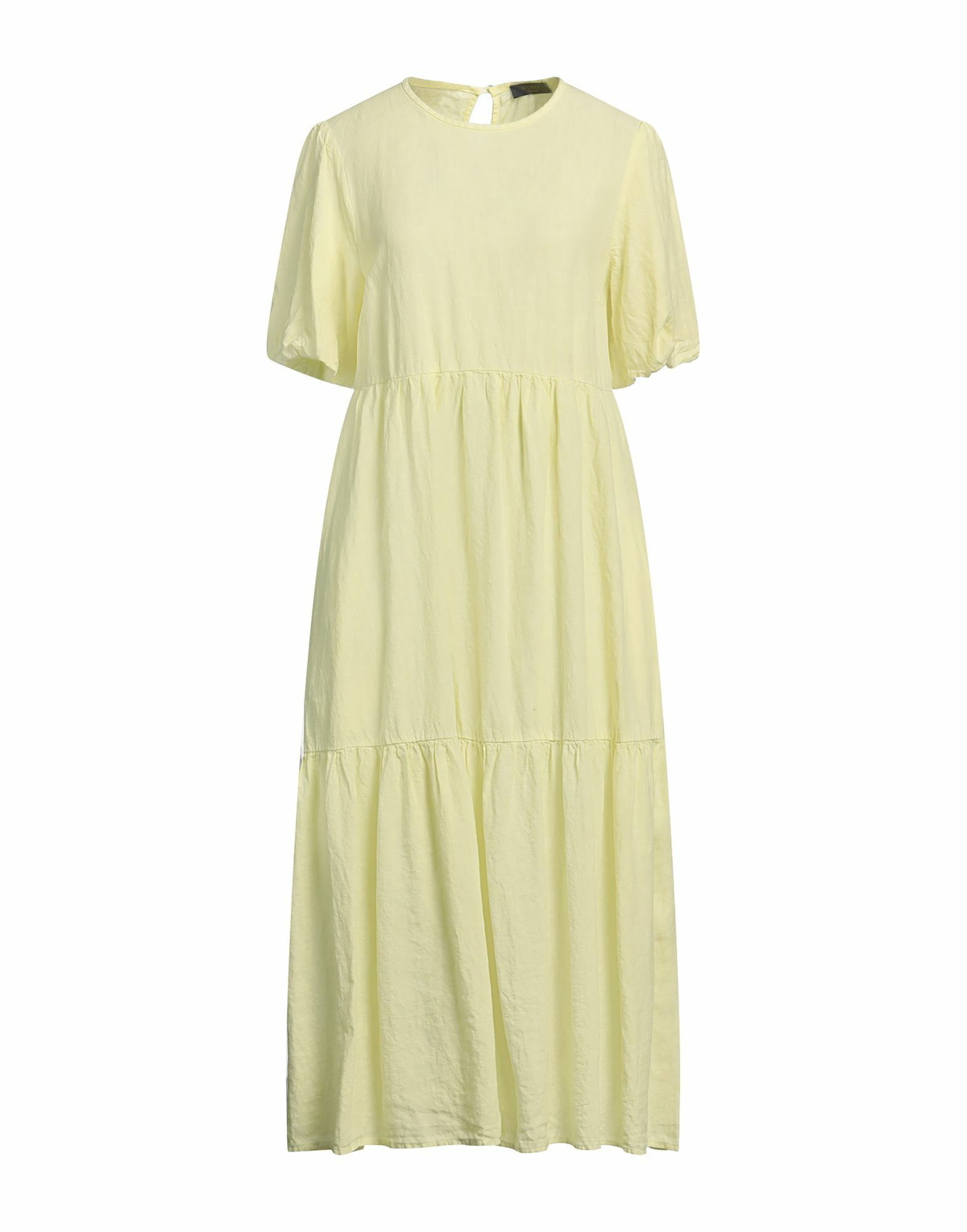 Peserico Womens Midi dress in Yellow