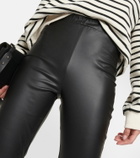 Max Mara Leisure Zefir faux leather straight pants