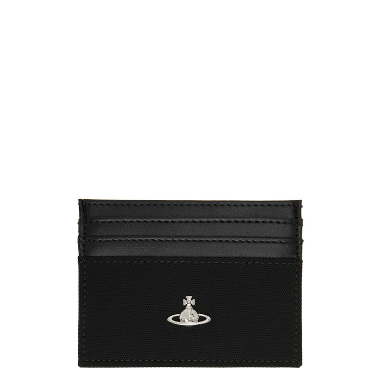 Photo: Vivienne Westwood Black Orb Flat Card Holder