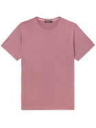 Loro Piana - Slim-Fit Silk and Cotton-Blend Jersey T-Shirt - Pink