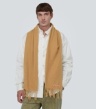 Acne Studios Fringed wool scarf