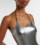 The Attico Halterneck swimsuit