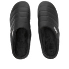 SUBU Men's Insulated Winter Sandals in Black