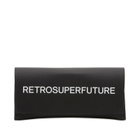 Retrosuperfuture Caro Refined Sunglasses in Black 