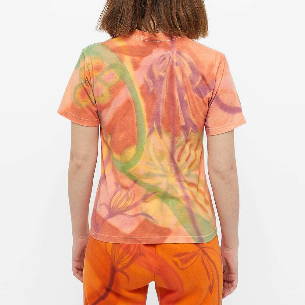 COLLINA STRADA 売れ筋商品|||コリーナ ストラーダ Tシャツ トップス レディース T-shirts Orange Collina Strada Women's Pierced T-Shirt in Orange Meadowland