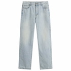 ANNIE HOOD Men's Hood Denim Jeans in Washed Blue