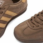 Adidas Gazelle Indoor Sneaker in Cargo Brown/Golden Beige/Ftwr White
