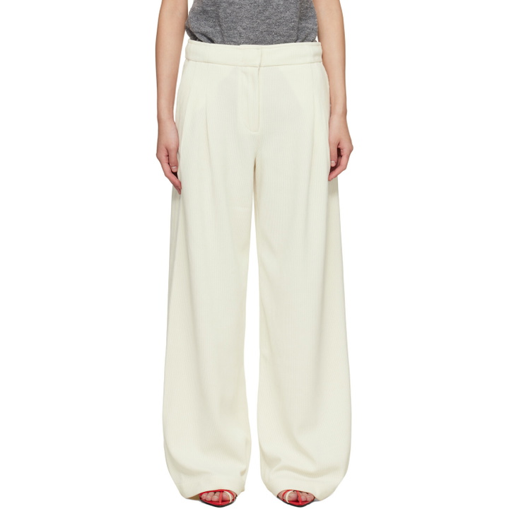 Photo: Proenza Schouler Off-White Proenza Schouler White Label Aria Trousers