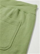 Beams Plus - Straight-Leg Cotton-Jersey Drawstring Shorts - Green