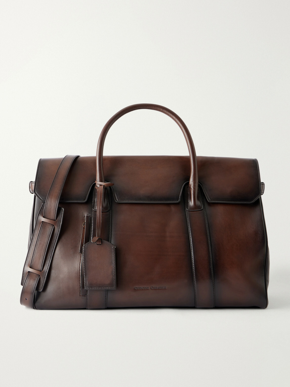 Officine Creative - Bostonian 001 Leather Weekend Bag