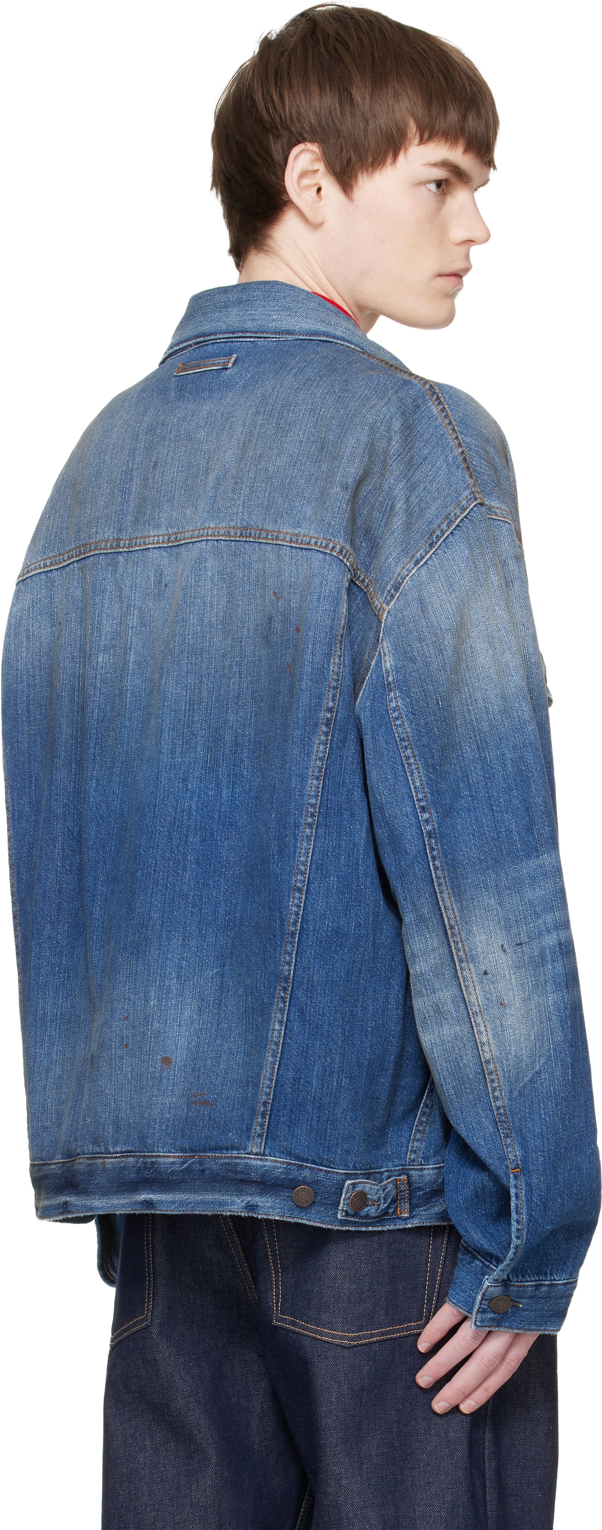 Acne Studios Blue Robert Trafalgar Denim Jacket