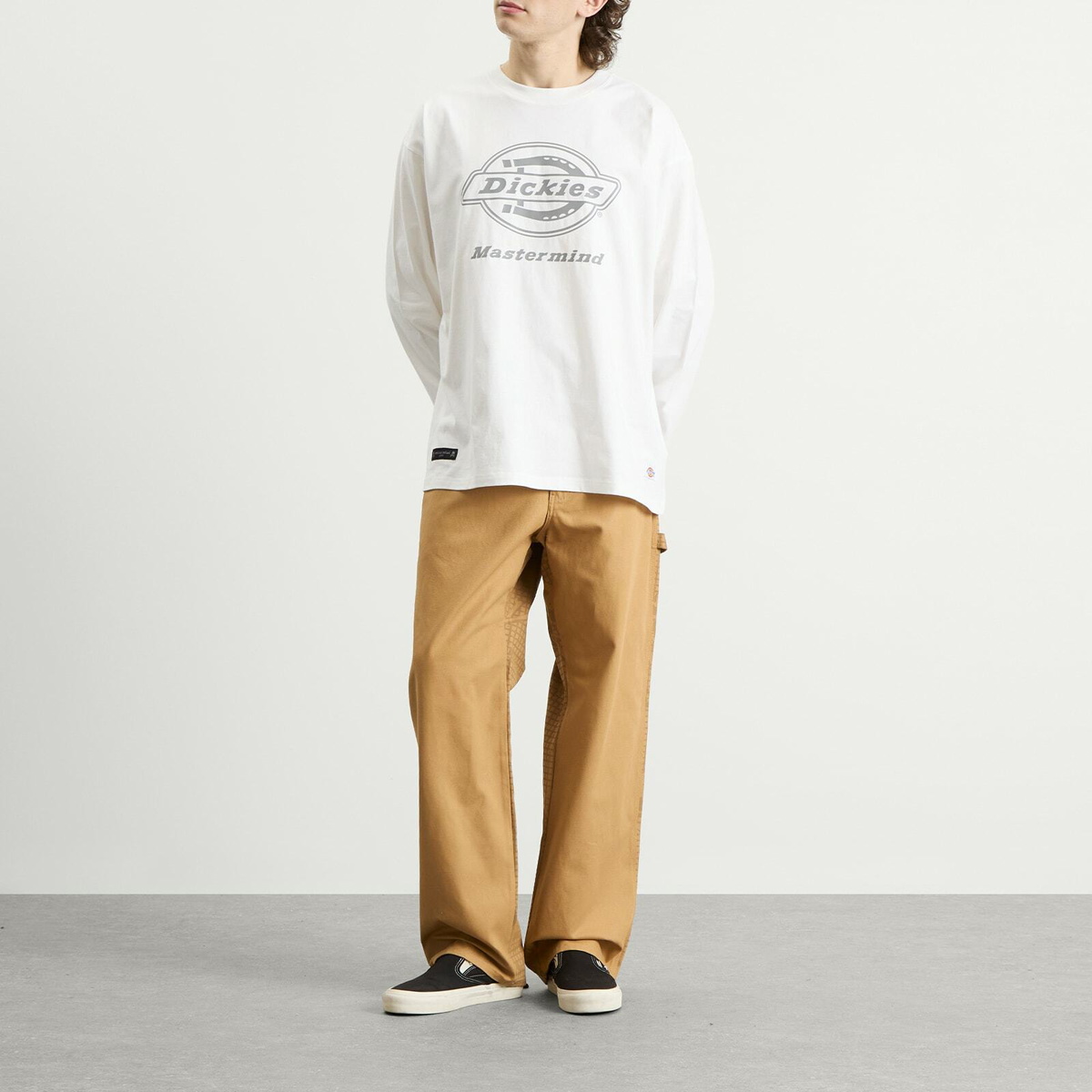 MASTERMIND WORLD Men's x Dickies Duck Carpenter Pant in Camel