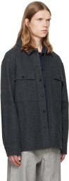 Jil Sander Gray Outer Shirt Jacket