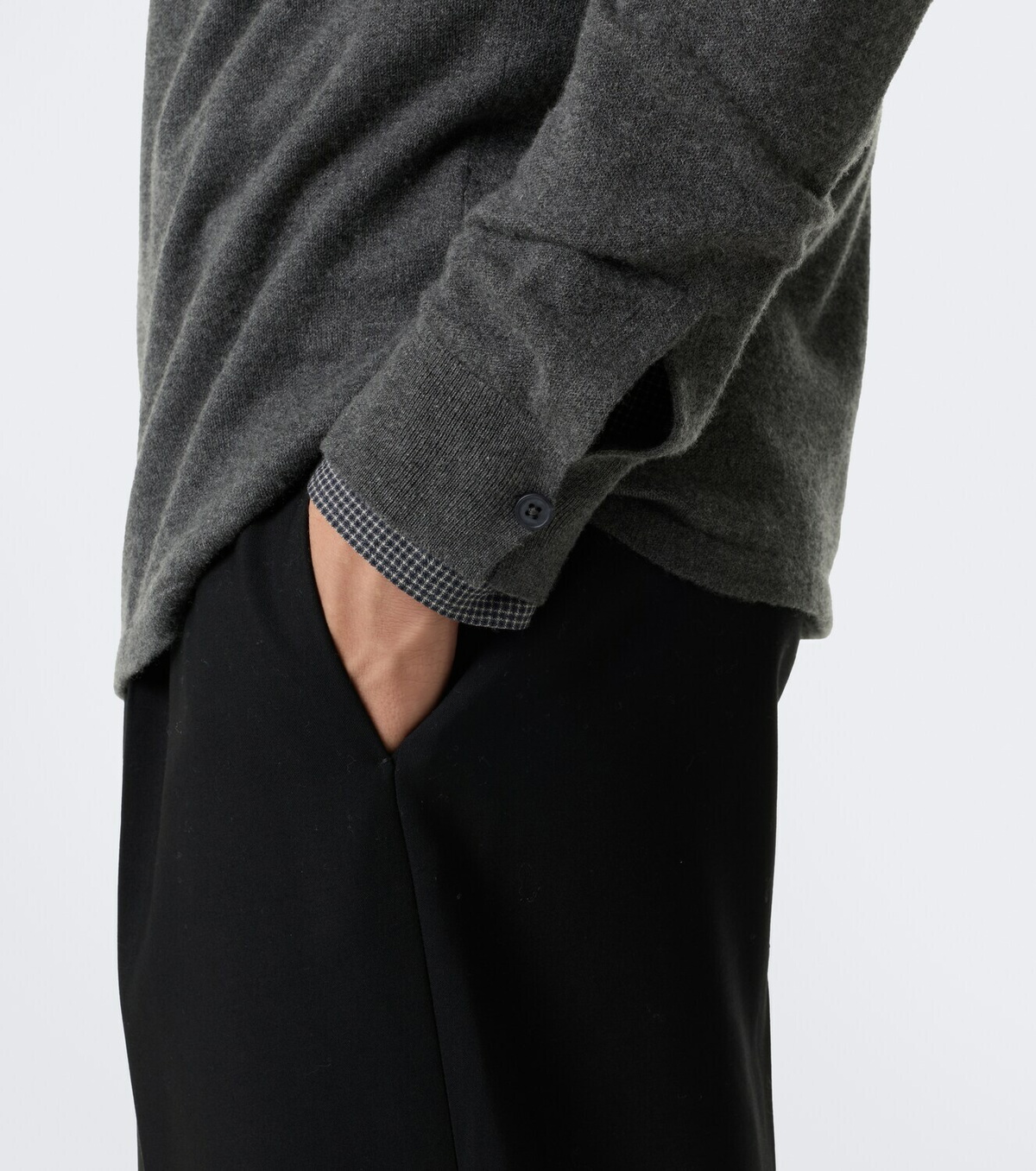 The Row Hilford cashmere polo sweater
