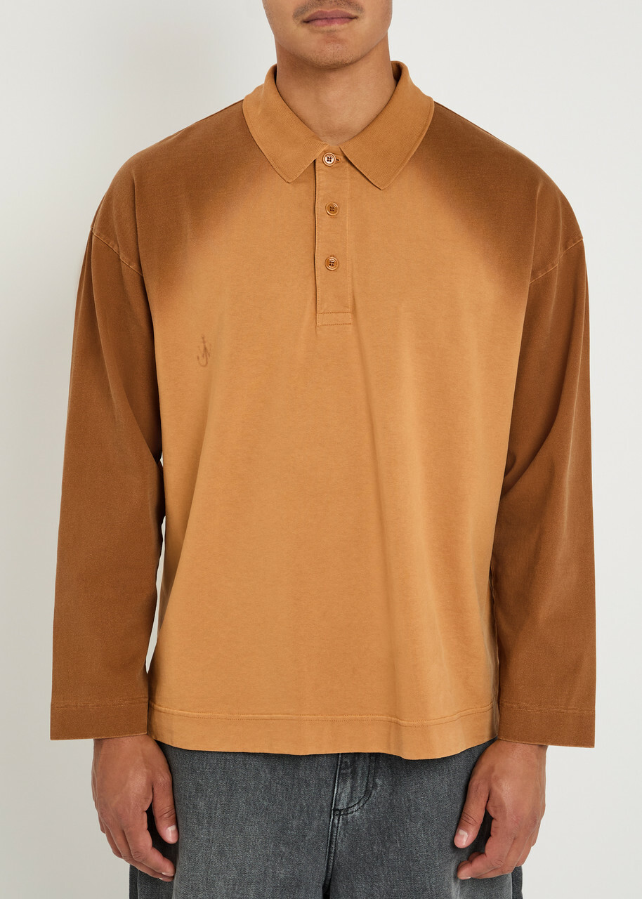 JW Anderson Cotton Rugby Shirt Brown