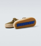 Burberry Urchin suede clogs
