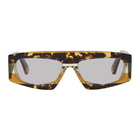 Jacquemus Orange and Tortoiseshell Les Lunettes Yauco Sunglasses