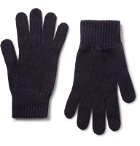 Johnstons of Elgin - Cashmere Gloves - Blue
