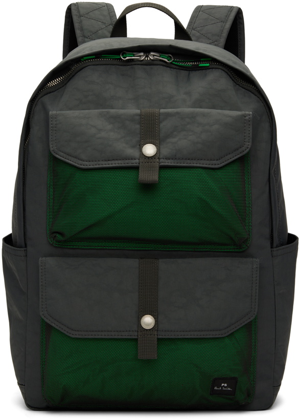 Photo: PS by Paul Smith Gray Outdoor Backpack