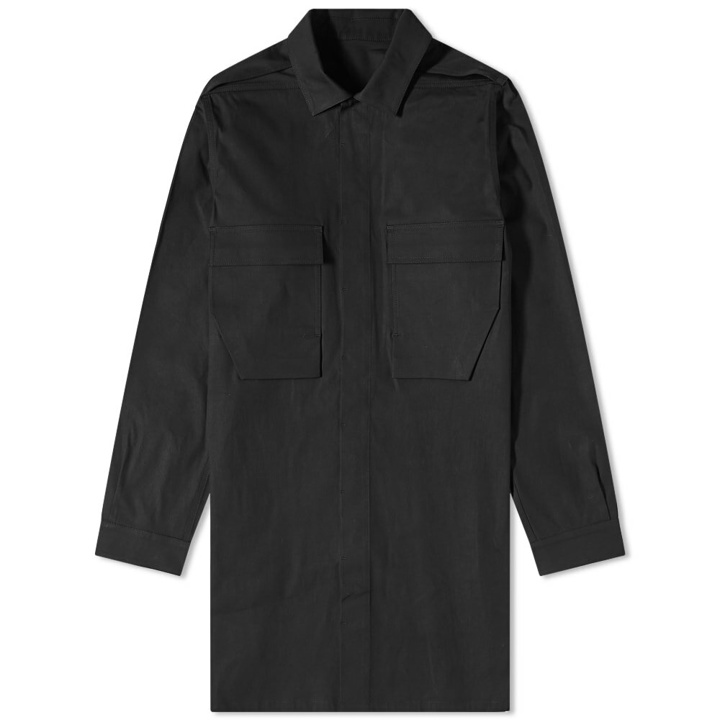 Photo: Rick Owens Men's Field Overshirt in Black