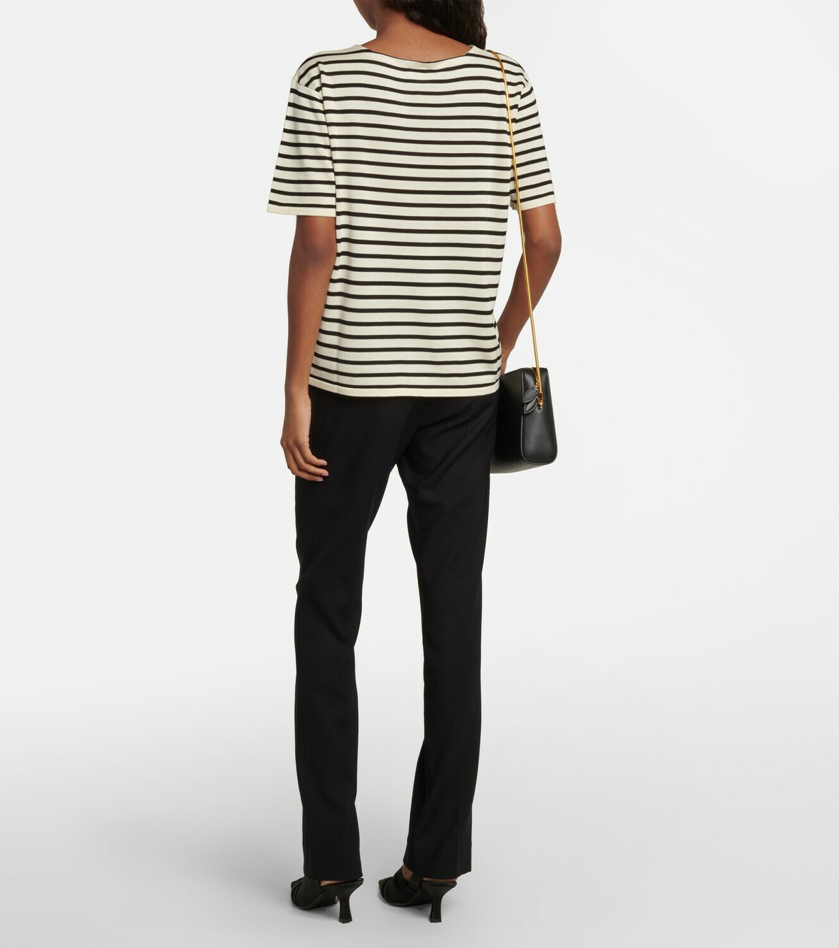 Khaite - Brandy striped silk top Khaite