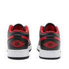 Air Jordan Men's 1 Low BG Sneakers in Black/Fire Red