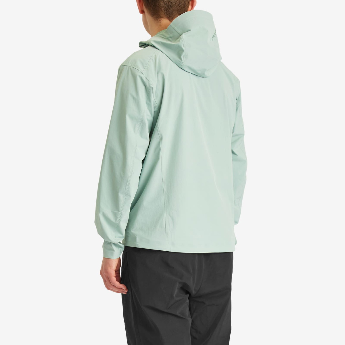Arc'teryx Men's Gamma Lightweight Softshell Hoodie in Stone Green