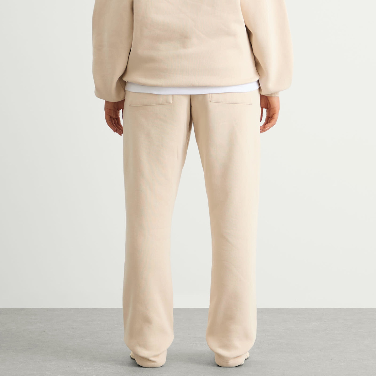 MKI Women's Uniform Wide Leg Joggers Presented by END. in Oat Milk