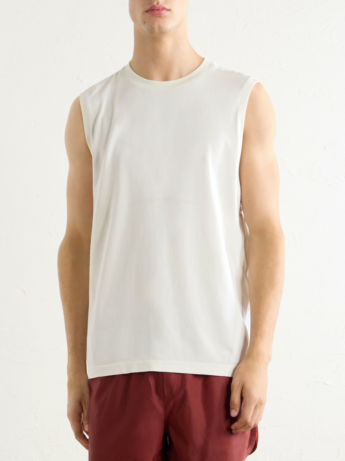 Lululemon - Metal Vent Recycled-Jersey Top - White