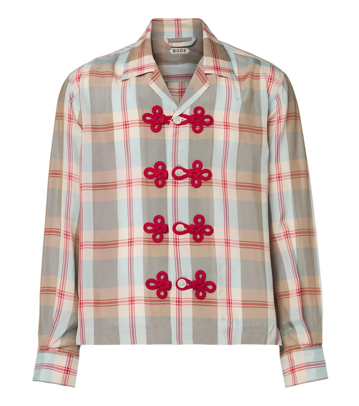 Photo: Bode Canyon checked shirt