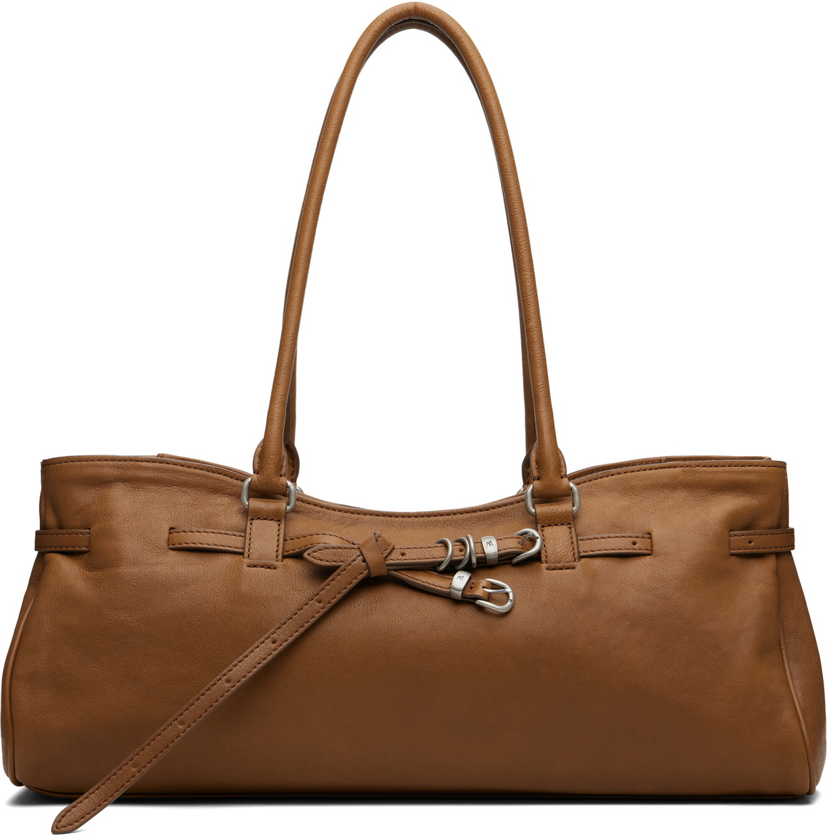 MARGESHERWOOD Tan Soft Grandma Shoulder Bag