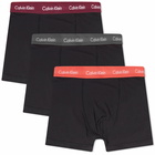 Calvin Klein Men's CK Underwear Trunk - 3 Pack in Charcoal/Orange