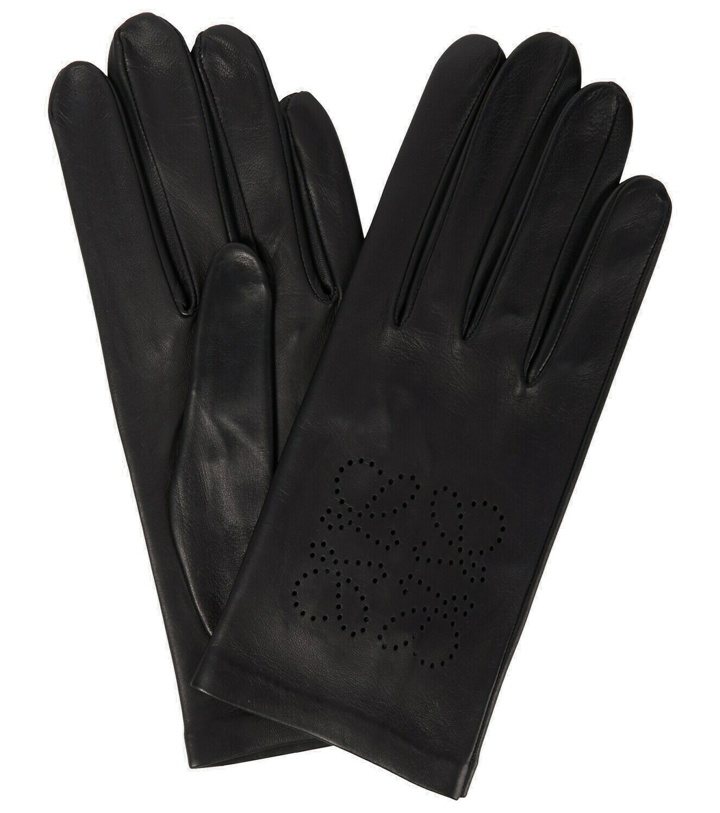 Photo: Loewe Anagram leather gloves