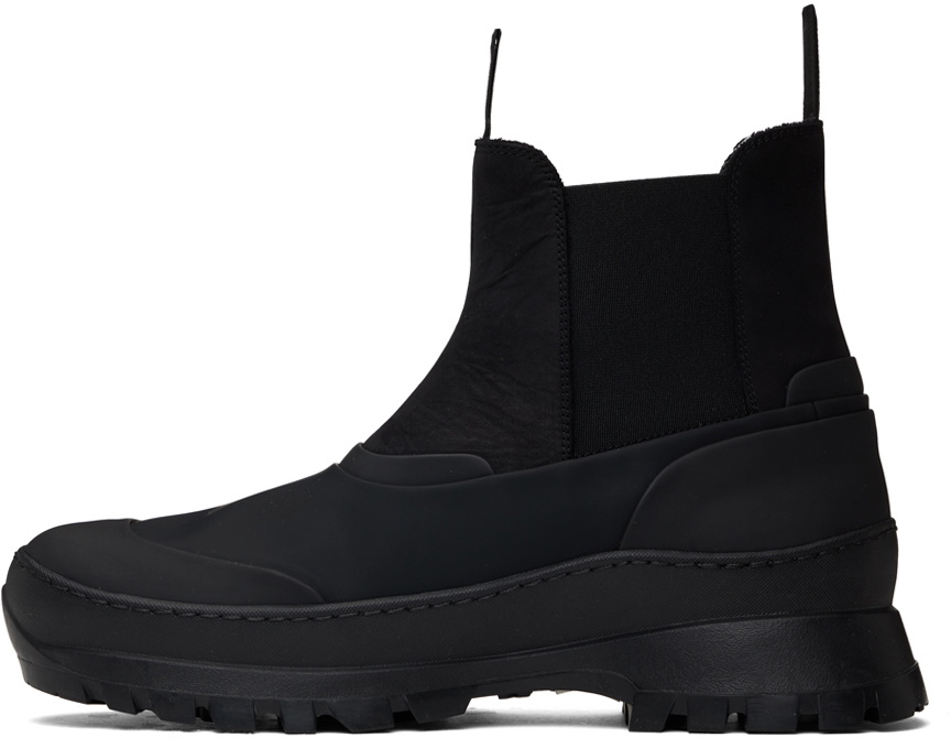 Common Projects Black Hiker Chelsea Boots