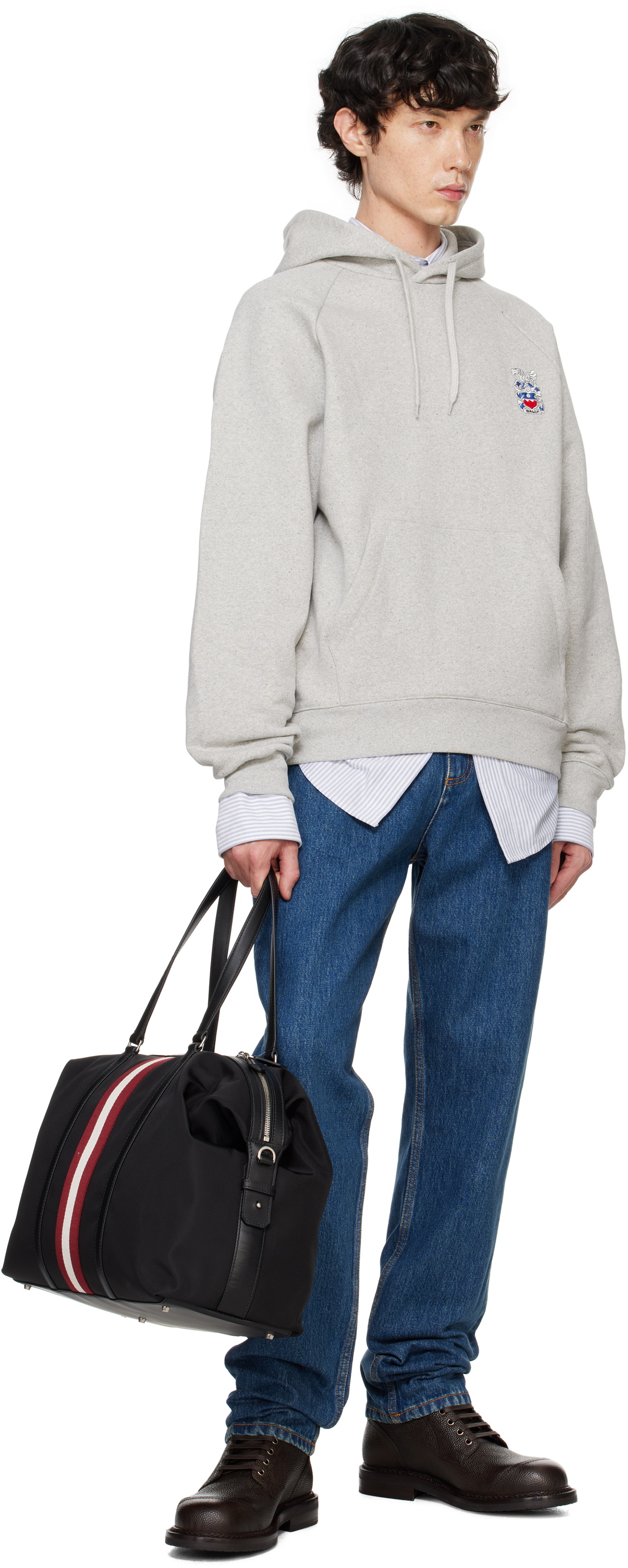 Bally Black Code Duffle Bag