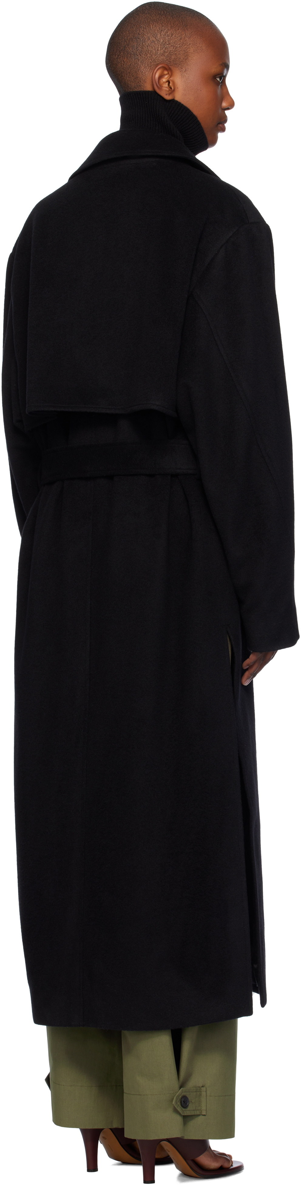 La Collection Black Karin Coat