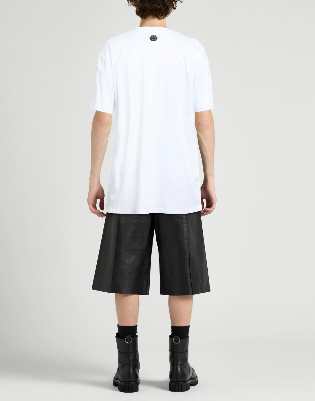 Philipp Plein Mens T-shirt in White