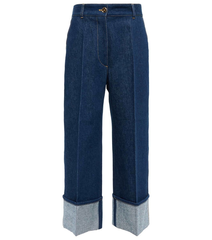 Photo: Patou Mid-rise wide-leg jeans