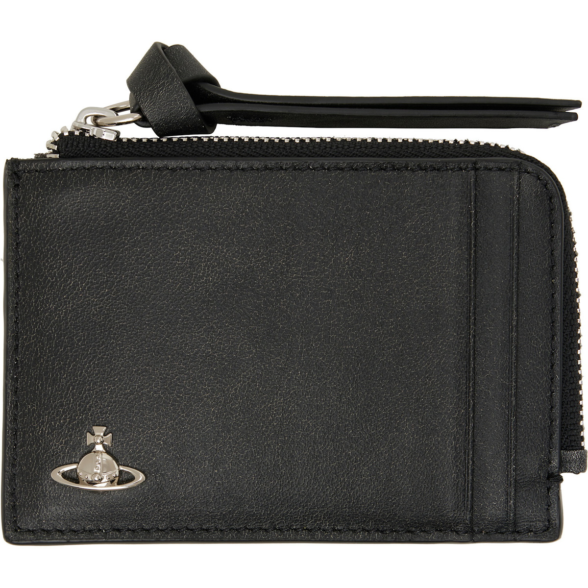 Vivienne Westwood Black Zip Card Holder