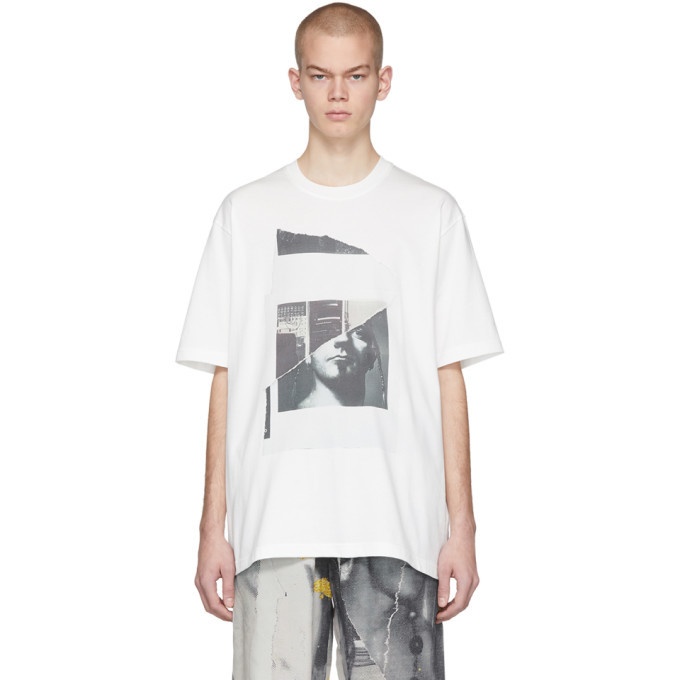 Photo: Song for the Mute White Oversized Portrait T-Shirt