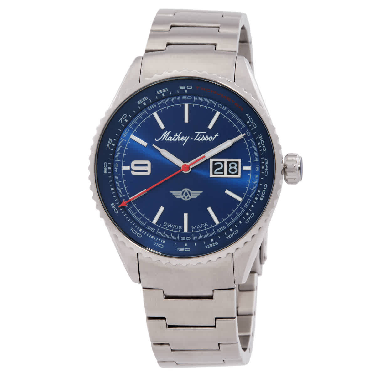 Mathey-Tissot Atlas Quartz Blue Dial Mens Watch MTWG9001104