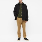 Inverallan Men's 3A Lumber Cardigan in Loden