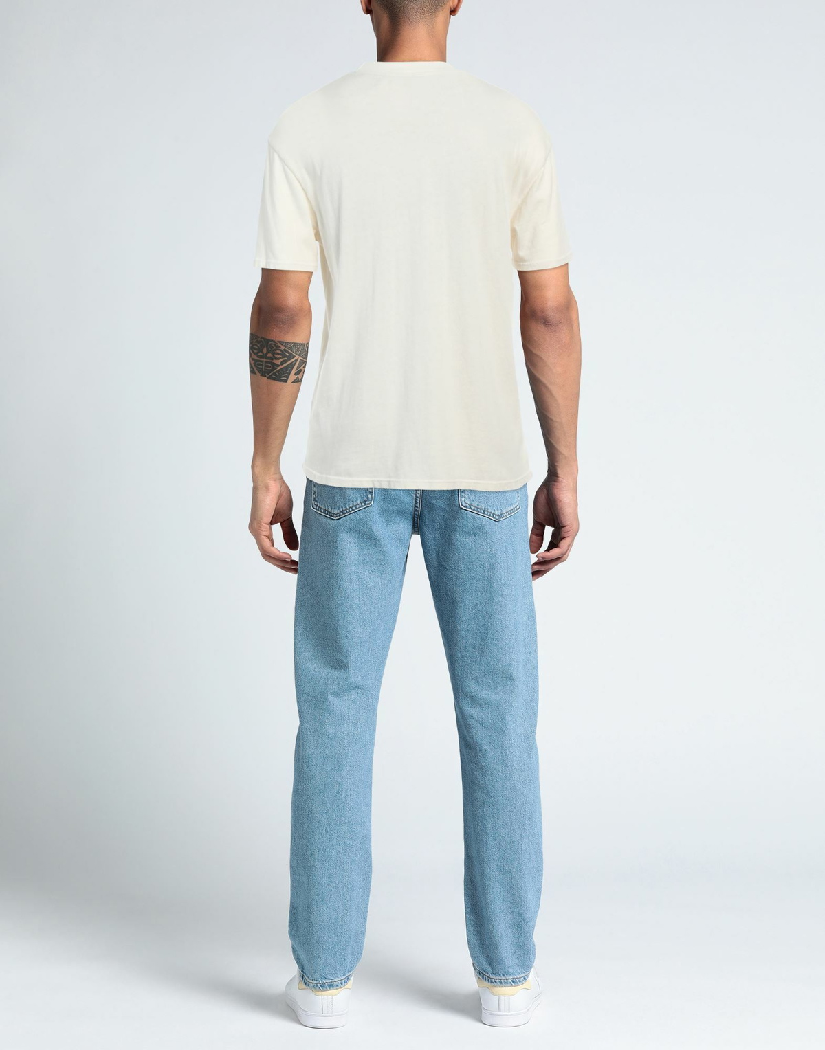 Nahmias Mens T-shirt Cream