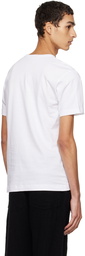 Comme des Garçons Shirt White Invader Edition Graphic T-Shirt