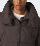 Yves Salomon Shearling-trimmed down coat