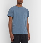 Velva Sheen - Pigment-Dyed Cotton-Jersey T-Shirt - Blue