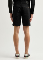 Nudie Jeans Seth Denim Shorts Black